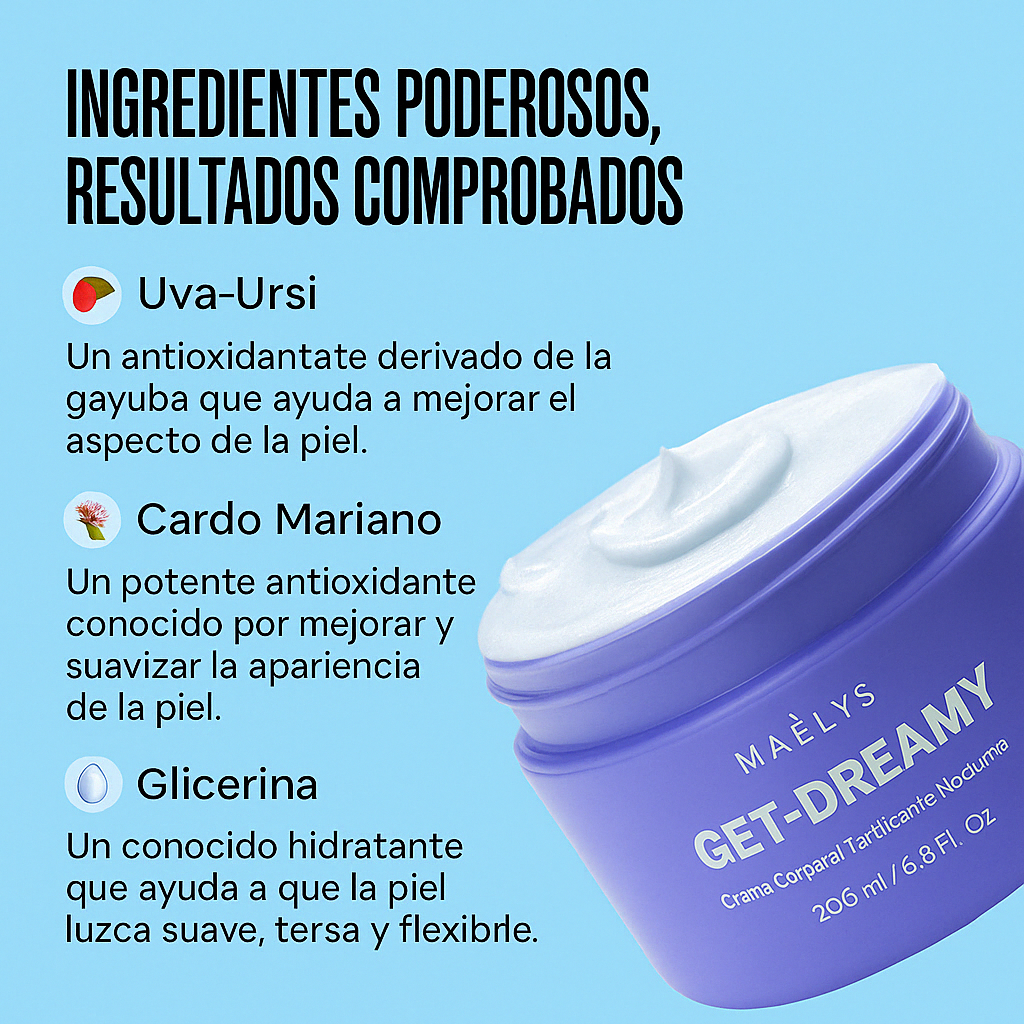 1+1 GRATIS | Get Dreamy™ - Crema reafirmante exprés para piernas