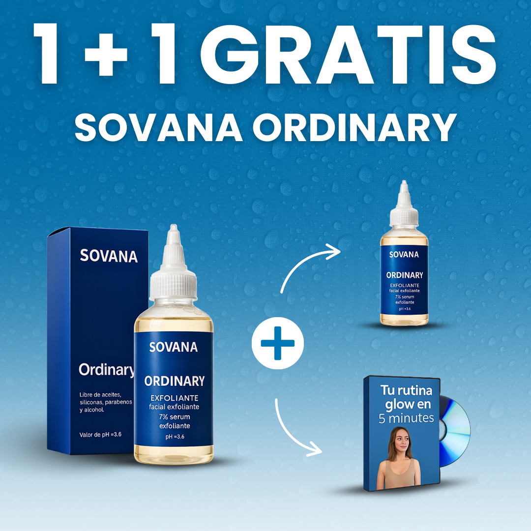 Sovana Ordinary - Sérum exfoliante para una piel luminosa sin manchas