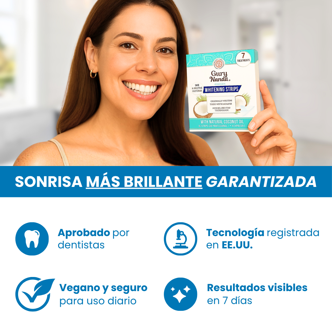 Gurunanda - Tiras blanqueadoras para una sonrisa 10