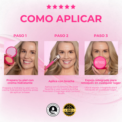 LumiBounce™ - Bálsamo con péptidos que hidrata, difumina y da brillo natural.