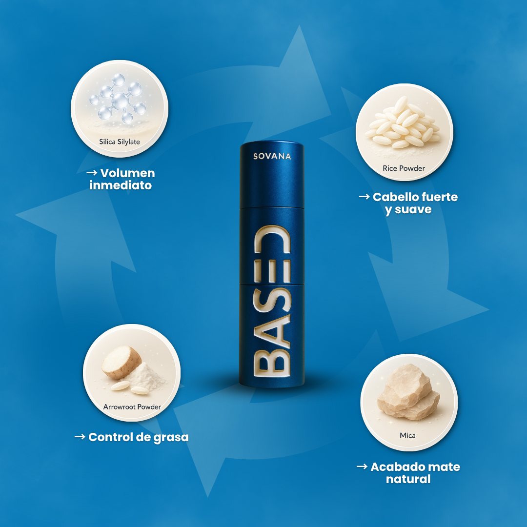 Sovana Based - Polvos voluminizadores naturales para hombre